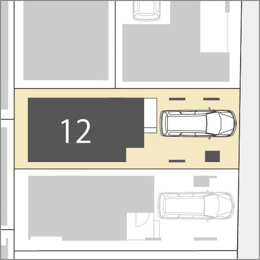 12号棟の配置図